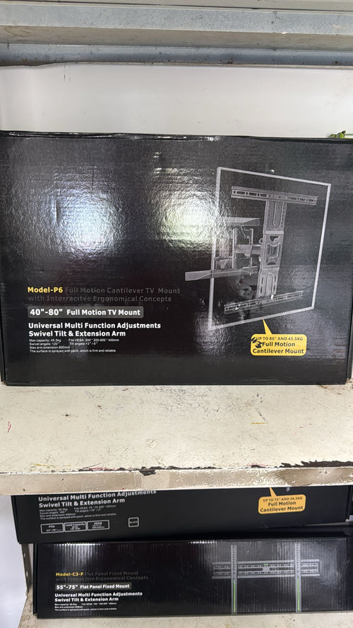 Base para TV de Movimiento Completo 40"-80" - Modelo P6